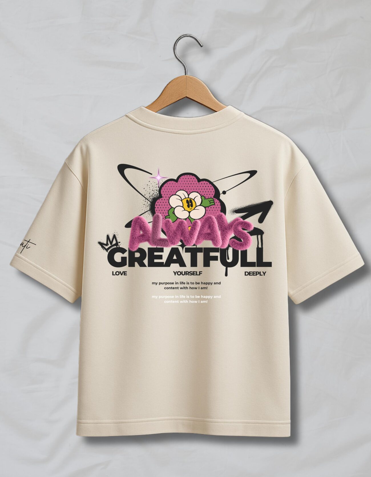 Unisex Over Sized T-Shirt - Image 2